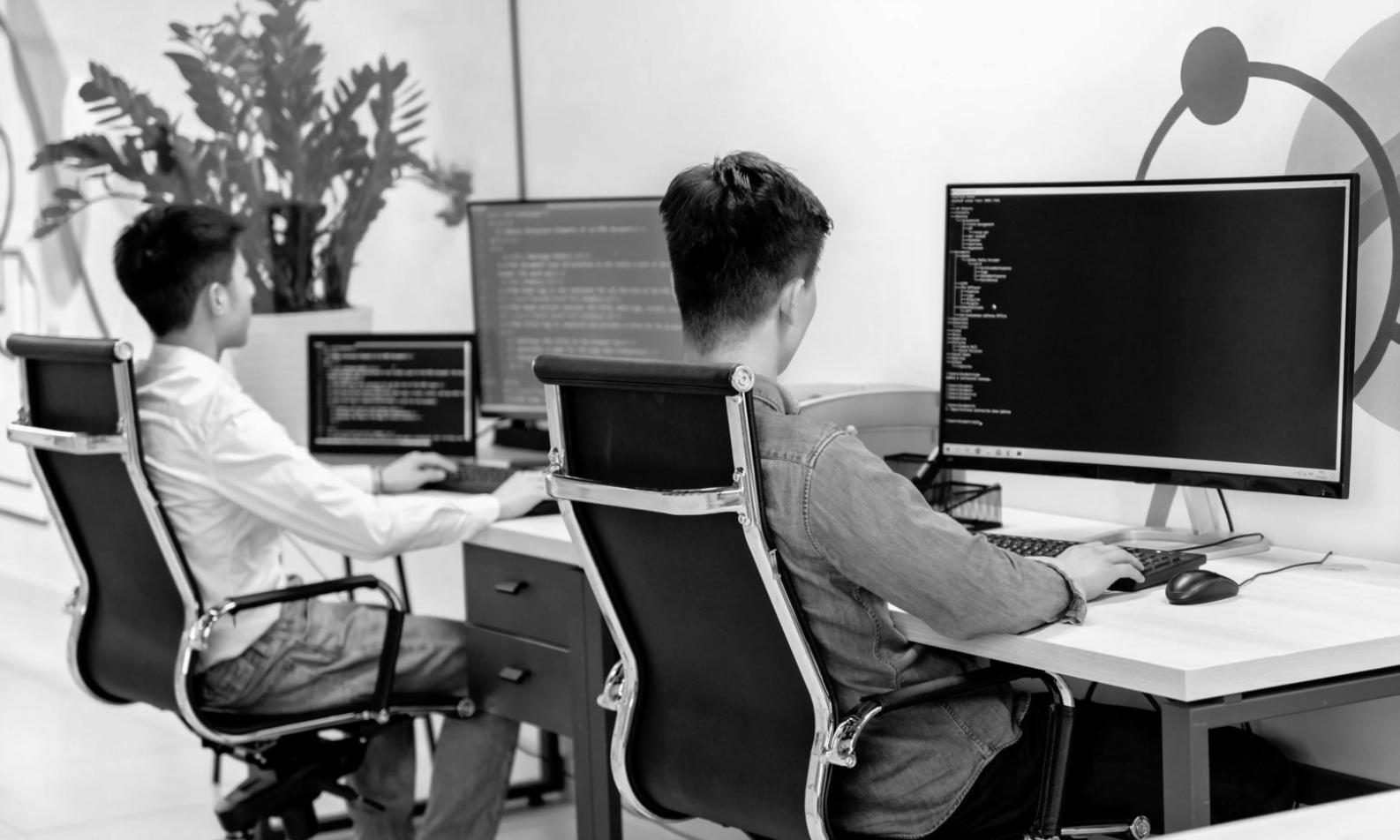 Technical dashboard showing platform performance metrics